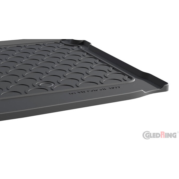 Gledring Gledring Rubbasol (Rubber) Kofferbakmat passend voor Volkswagen Polo 6R & 6C 3/5-deurs 2009-2017
