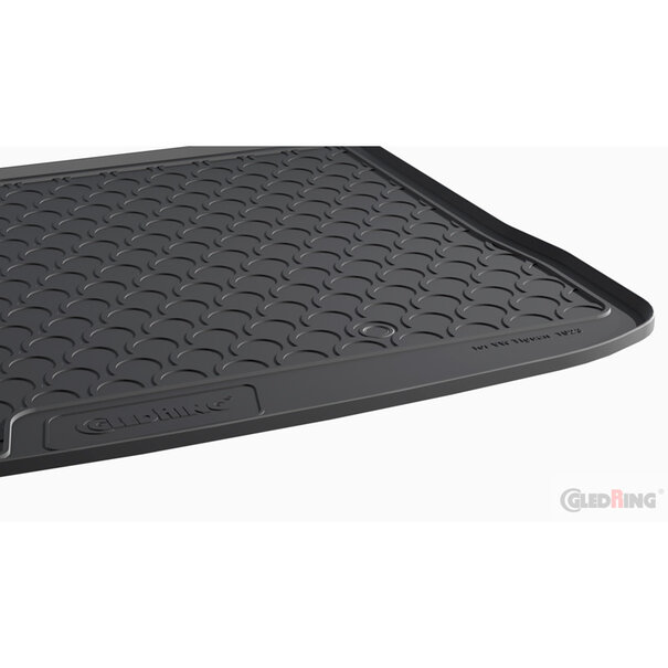 Gledring Gledring Rubbasol (Rubber) Kofferbakmat Volkswagen Tiguan 2007-2016 (Hoge laadvloer)