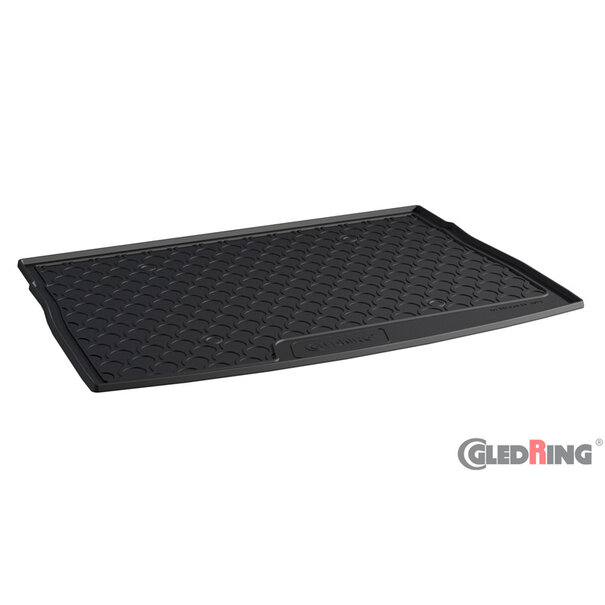 Gledring Gledring Rubbasol (Rubber) Kofferbakmat passend voor Volkswagen Golf VII Sportsvan 2014- (Hoge laadvloer)