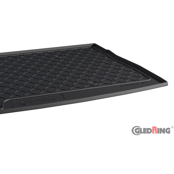Gledring Gledring Rubbasol (Rubber) Kofferbakmat passend voor Volkswagen Golf VII Sportsvan 2014- (Hoge laadvloer)