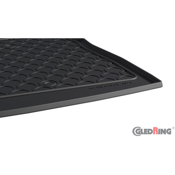 Gledring Gledring Rubbasol (Rubber) Kofferbakmat passend voor Volkswagen Golf VII Sportsvan 2014- (Hoge laadvloer)