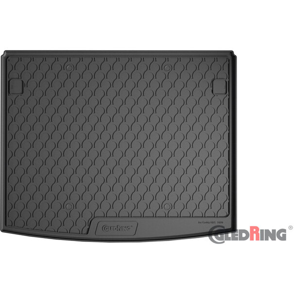 Gledring Gledring Rubbasol (Rubber) Kofferbakmat Volkswagen Caddy V MPV 2020- & Ford Tourneo Connect MPV L1 2022-