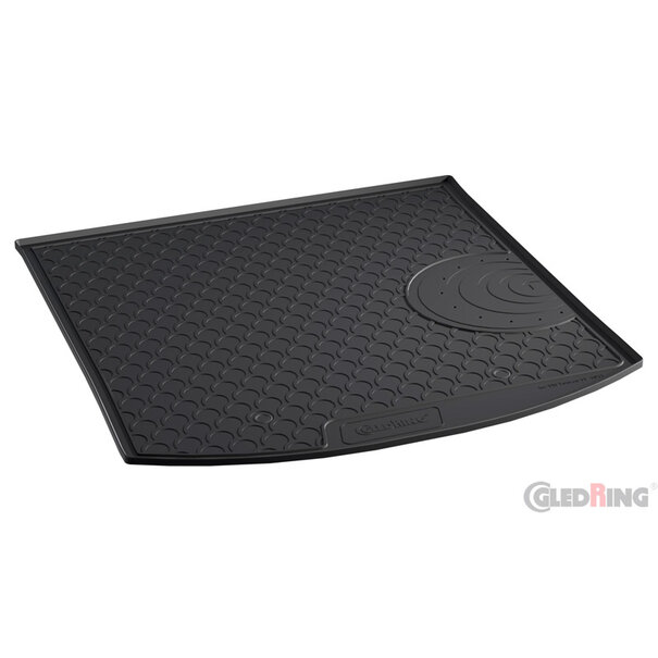 Gledring Gledring Rubbasol (Rubber) Kofferbakmat Volkswagen Touran 1T 2003-2015 (5-personen) (Lage laadvloer)