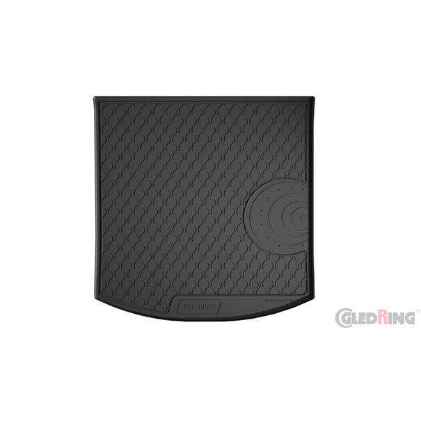 Gledring Gledring Rubbasol (Rubber) Kofferbakmat Volkswagen Touran 1T 2003-2015 (5-personen) (Lage laadvloer)