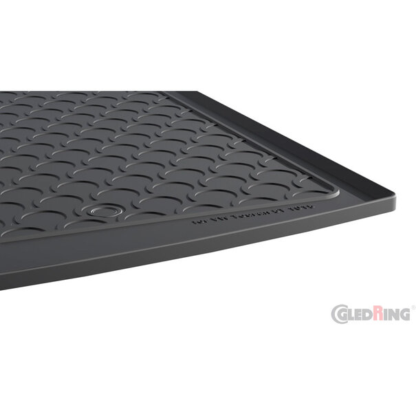 Gledring Gledring Rubbasol (Rubber) Kofferbakmat passend voor Volkswagen Touran 5T 2015- (Hoge laadvloer)