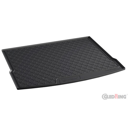 Gledring Rubbasol (Rubber) Kofferbakmat Volkswagen Tiguan II 2016-2024 excl. e-Hybrid (5-Personen) (Hoge laadvloer)