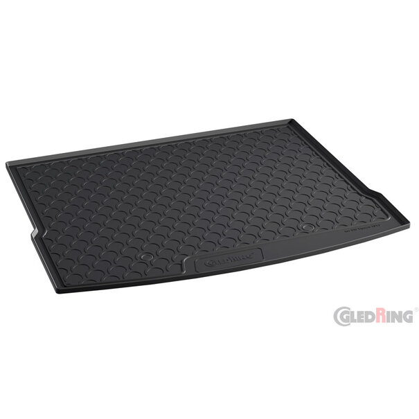 Gledring Gledring Rubbasol (Rubber) Kofferbakmat Volkswagen Tiguan II 2016-2024 excl. e-Hybrid (5-Personen) (Hoge laadvloer)