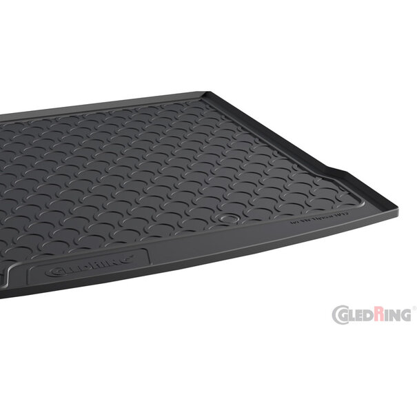 Gledring Gledring Rubbasol (Rubber) Kofferbakmat Volkswagen Tiguan II 2016-2024 excl. e-Hybrid (5-Personen) (Hoge laadvloer)