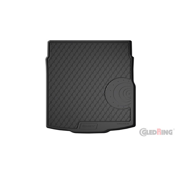 Gledring Gledring Rubbasol (Rubber) Kofferbakmat passend voor Volkswagen Passat 3G Sedan 2014- (Lage laadvloer)
