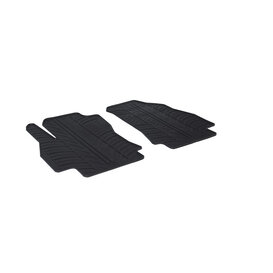 Gledring Rubbermatten Citroen Nemo / Peugeot Bipper / Fiat Fiorino 2008- (TK profiel 2-delig)