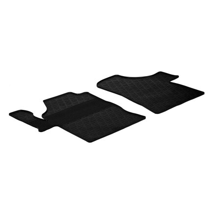 Gledring Rubbermatten passend voor Mercedes Viano/Vito 2010-2014 (G profiel 2-delig)