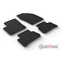 Gledring Gledring Rubbermatten Toyota C-HR (HEV) 2023- (T profiel 4-delig + montageclips)