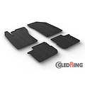 Gledring Gledring Rubbermatten Fiat Tipo 5-deurs/Kombi 2016-2021 (T profiel 4-delig + montageclips)