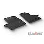 Gledring Rubbermatten passend voor Ford Transit Custom 3/2016-12/2017 (G profiel 2-delig + montageclips)