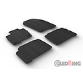 Gledring Gledring Rubbermatten Ford S-Max 6/2015- & Galaxy 8/2015- (T profiel 4-delig + montageclips)