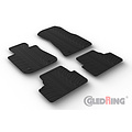 Gledring Gledring Rubbermatten passend voor BMW i4 (G26) 2021- (T profiel 4-delig + montageclips)