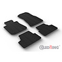 Gledring Rubbermatten passend voor BMW i4 (G26) 2021- (T profiel 4-delig + montageclips)