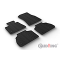 Gledring Gledring Rubbermatten passend voor BMW X7 (G07) 2019- (T profiel 4-delig + montageclips)
