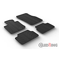 Gledring Rubbermatten passend voor Mini F55 5-deurs 2014- (T profiel 4-delig + montageclips)