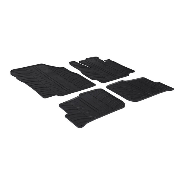 Gledring Gledring Rubbermatten Mitsubishi Space Star 2014- (T profiel 4-delig + montageclips)