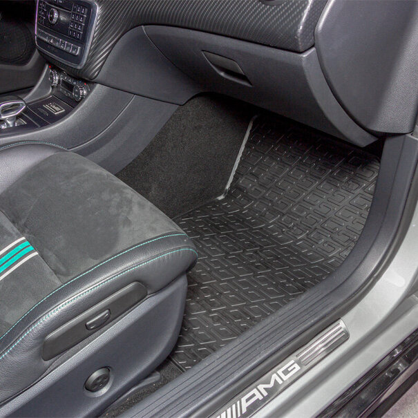 Gledring Gledring Rubbermatten passend voor Mercedes B-Klasse W246 2011-2019/A-Klasse W176 2012-2018/CLA/GLA 2014-2020 (G profiel 4-delig + montageclips)