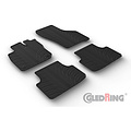 Gledring Rubbermatten passend voor Seat (+Cupra) Leon IV HB 5-deurs & ST Sportstourer 2020- (T profiel 4-delig + montageclips)