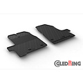 Gledring Gledring Rubbermatten Ford Transit mod.custom Furgon/Combi 2012-2017 (G profiel 2 delig + montageclips)