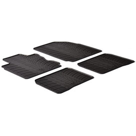 Gledring Rubbermatten Ford S-Max 5 deurs 2012-2015 & Ford Galaxy 2012-2015 (T profiel 4-delig + montageclips)