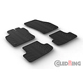 Gledring Gledring Rubbermatten Audi Q2 11/2016- (T profiel 4-delig + montageclips)