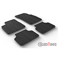 Gledring Gledring Rubbermatten Audi Q7 6/2015- & Q8 5/2018- (T profiel 4-delig + montageclips)
