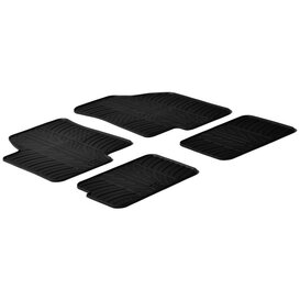 Rubbermatten passend voor Kia Soul 2009-2014 (T profiel 4-delig)