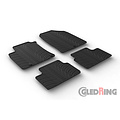 Gledring Rubbermatten passend voor Hyundai i30 2/2017- (T profiel 4-delig + montageclips)