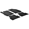 Gledring Rubbermatten passend voor Chevrolet Aveo 2011- (T profiel 4-delig)