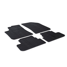 Gledring Rubbermatten Peugeot 308 5 deurs 2013-2021 (FL profiel 4-delig + montageclips)