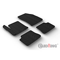 Gledring Gledring Rubbermatten Peugeot e-208 II & Opel e-Corsa F 2019- / Mokka-e 2020- (T profiel 4-delig + montageclips)