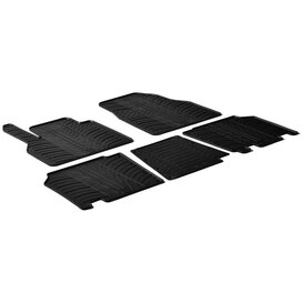 Gledring Rubbermatten Renault Kangoo 2008-2021 & Mercedes Citan 2012-2021 (TK profiel 5-delig)