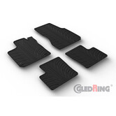 Gledring Rubbermatten Renault Twingo E-Tech 2020- (T profiel 4-delig + montageclips)