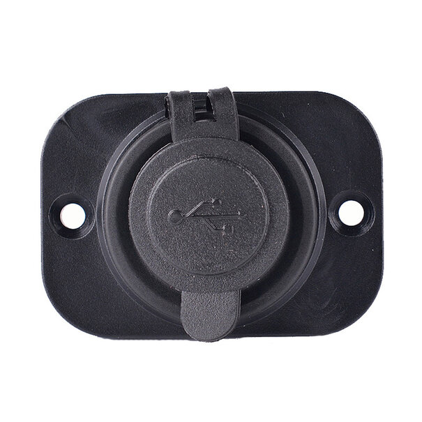 AutoStyle Inbouw USB Adapter 2xUSB 5V-2,1A&1A/Input 12V-24V