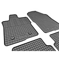 AutoStyle Rubber matten passend voor Volkswagen Amarok 2022- & Ford Ranger II 2022- (4-delig + montagesysteem)