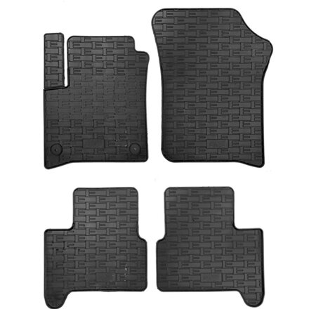 Rubber matten passend voor Volkswagen e-Up / Skoda e-Citigo / Seat e-Mii 2019- (4-delig + montagesysteem)