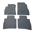 CIKCAR Rubber matten - Nissan Pulsar 2014-  4-delig + montagesysteem