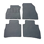 Rubber matten - Nissan Pulsar 2014-  4-delig + montagesysteem
