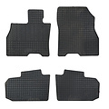AutoStyle Rubber matten passend voor Nissan Leaf (ZE0) 2010-2017 (4-delig + montagesysteem)