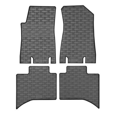 Rubber matten passend voor Maxus ET90 Pickup 2022- (4-delig)