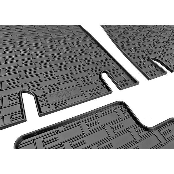CIKCAR Rubber matten - Maxus ET90 Pickup 2022-  4-delig