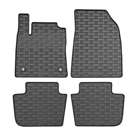 Rubber matten passend voor MG 4 (EV) 2022- (4-delig + montagesysteem)
