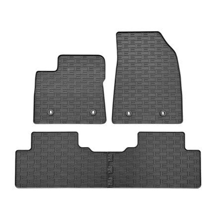 Rubber matten passend voor MG 5 (EV) SW 2020- (4-delig + montagesysteem)