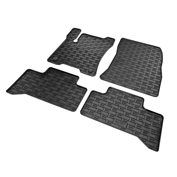AutoStyle Rubber matten passend voor Mercedes EQA (H243) 2021- (4-delig + montagesysteem)