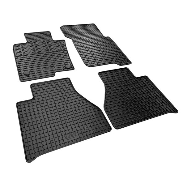 CIKCAR Rubber matten - Mercedes X-Klasse - W470 2017-2020 - 4-delig + montagesysteem