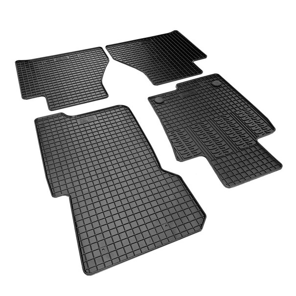 CIKCAR Rubber matten - Mercedes X-Klasse - W470 2017-2020 - 4-delig + montagesysteem